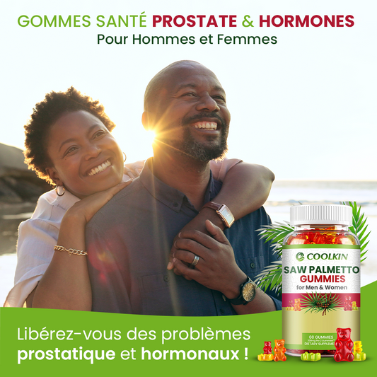 Gommes Santé Prostate & Hormones – Pour Hommes et Femmes