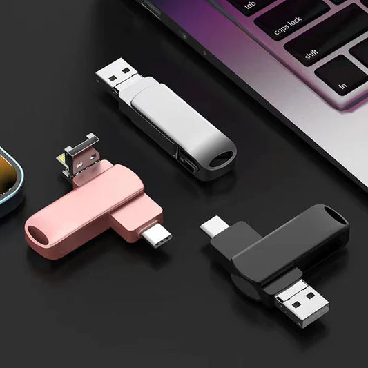 Clé USB 2024 quatre-en-un haute capacité