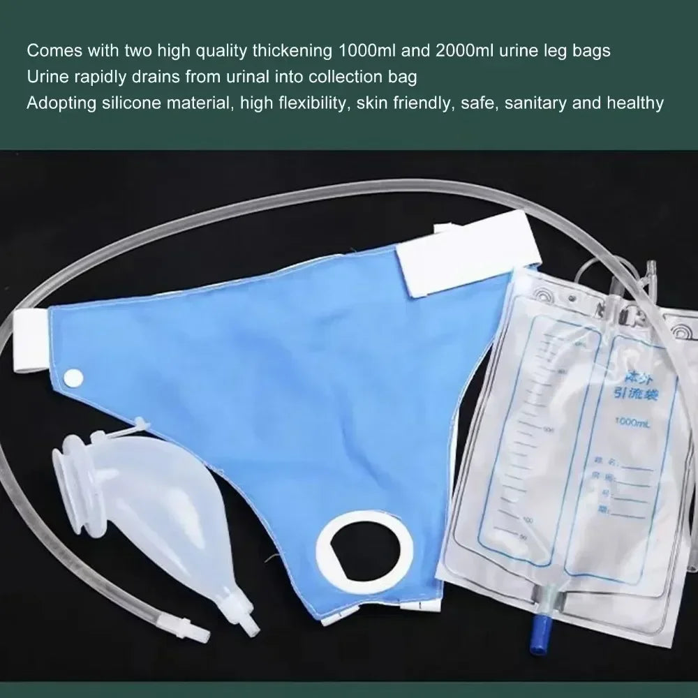 Collecteur d'Urine Portable pour les Malades et Personnes Âgées