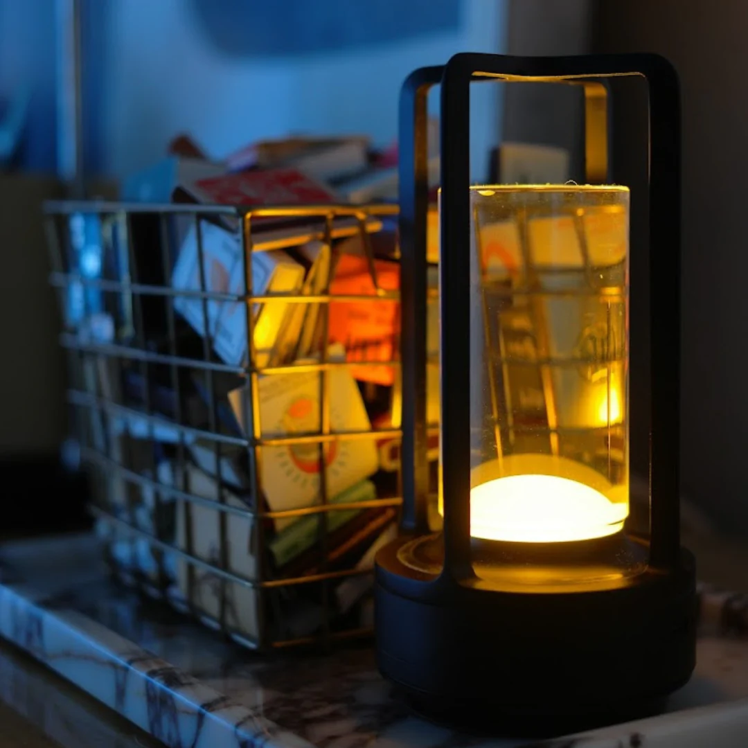 LumaCristal - Lanterne Cristal Élégance