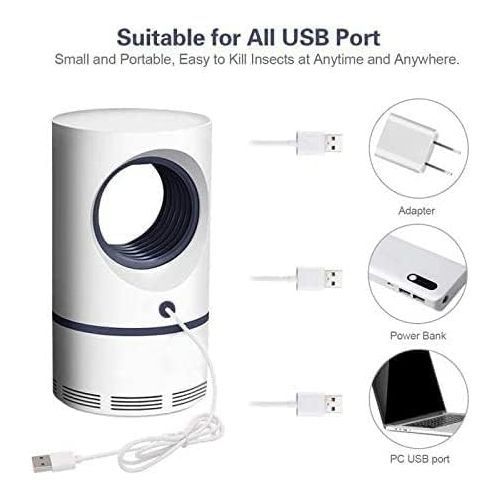 Lampe Anti-Moustiques LED avec Choc Électrique HBM