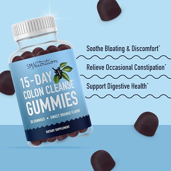 Gummies Détox Colon 15 Jours – Santé Intestinale et Régularité