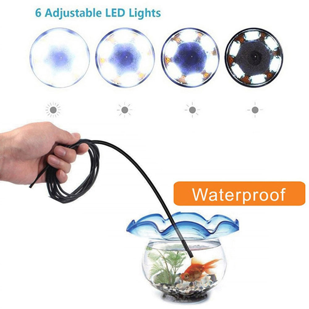 Caméra Endoscope 3-en-1 (7mm) avec Câble de 1m/2m/5m - Étanche IP67