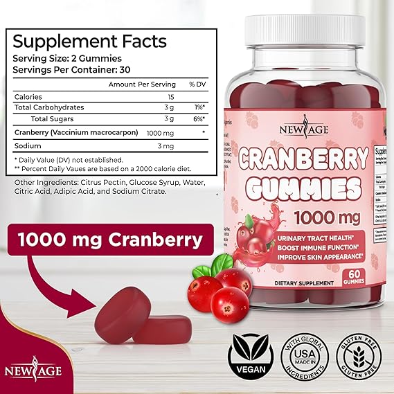 Gommes de Canneberge