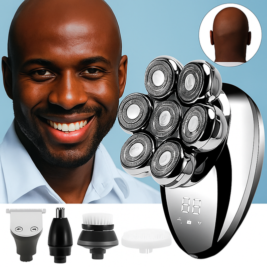 Rasoir Électrique 7-en-1 – Rasage Ultra Rapide & Précis