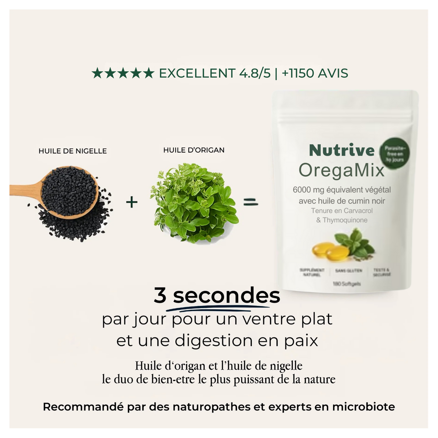 Oregamix – Complexe naturel pour l’équilibre et la vitalité