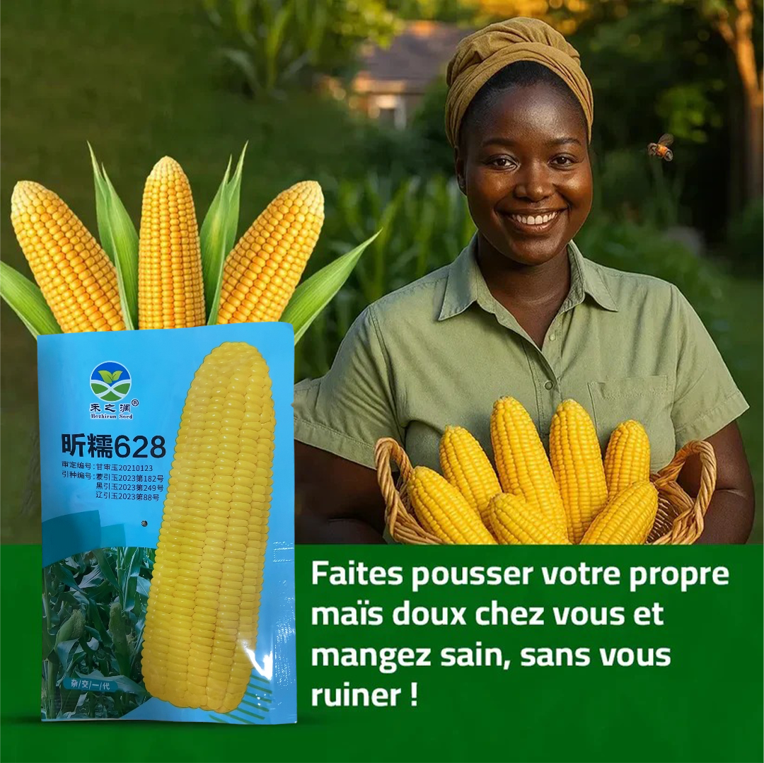 Maïs Doux Jaune Doré – Cultivez chez vous, mangez sain
