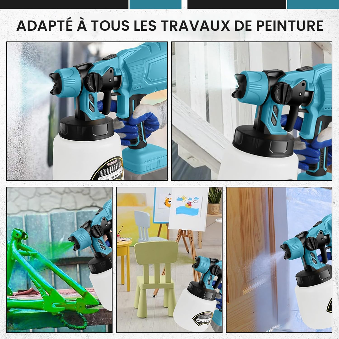 Pistolet à Peinture Pro Sans Fil