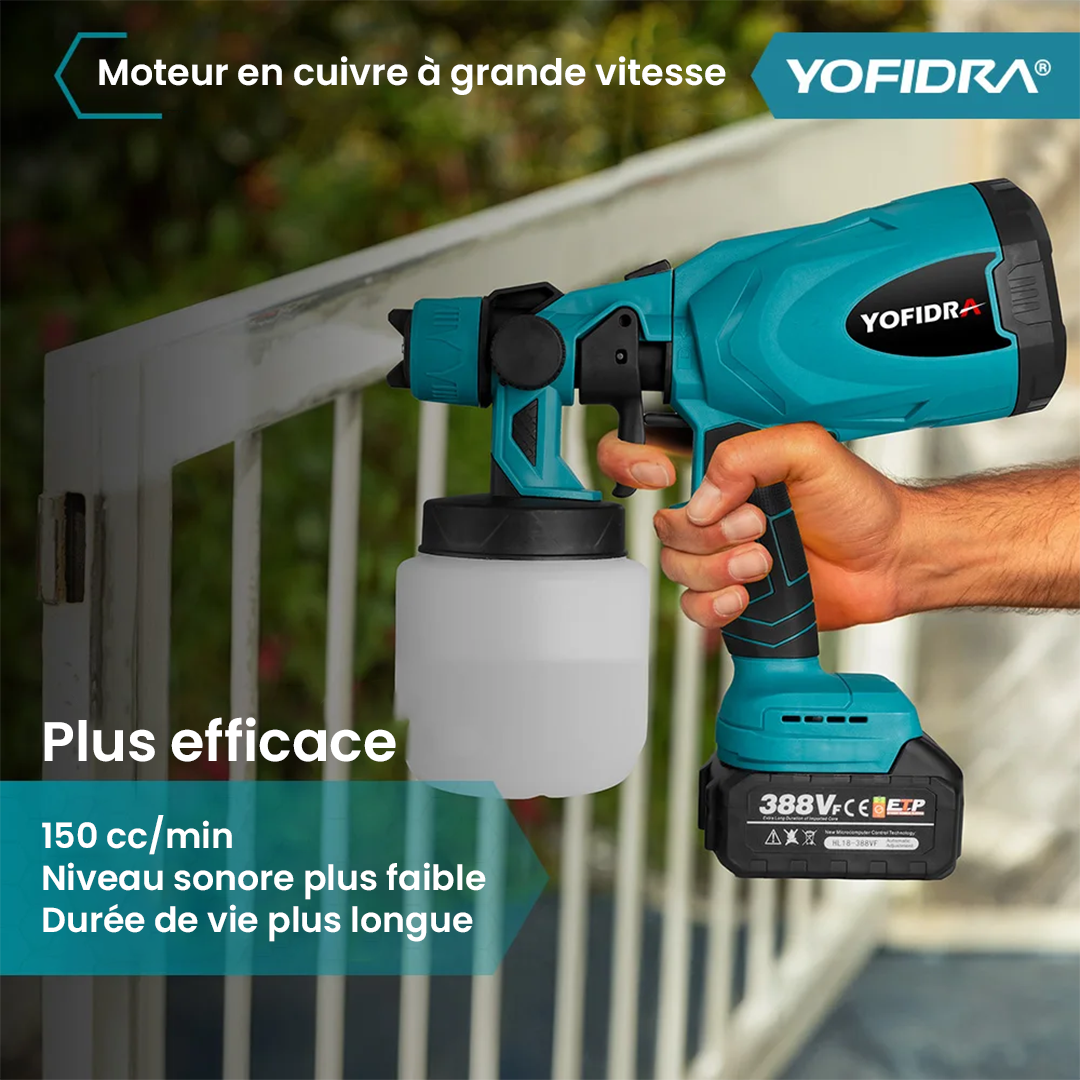 Pistolet à Peinture Pro Sans Fil