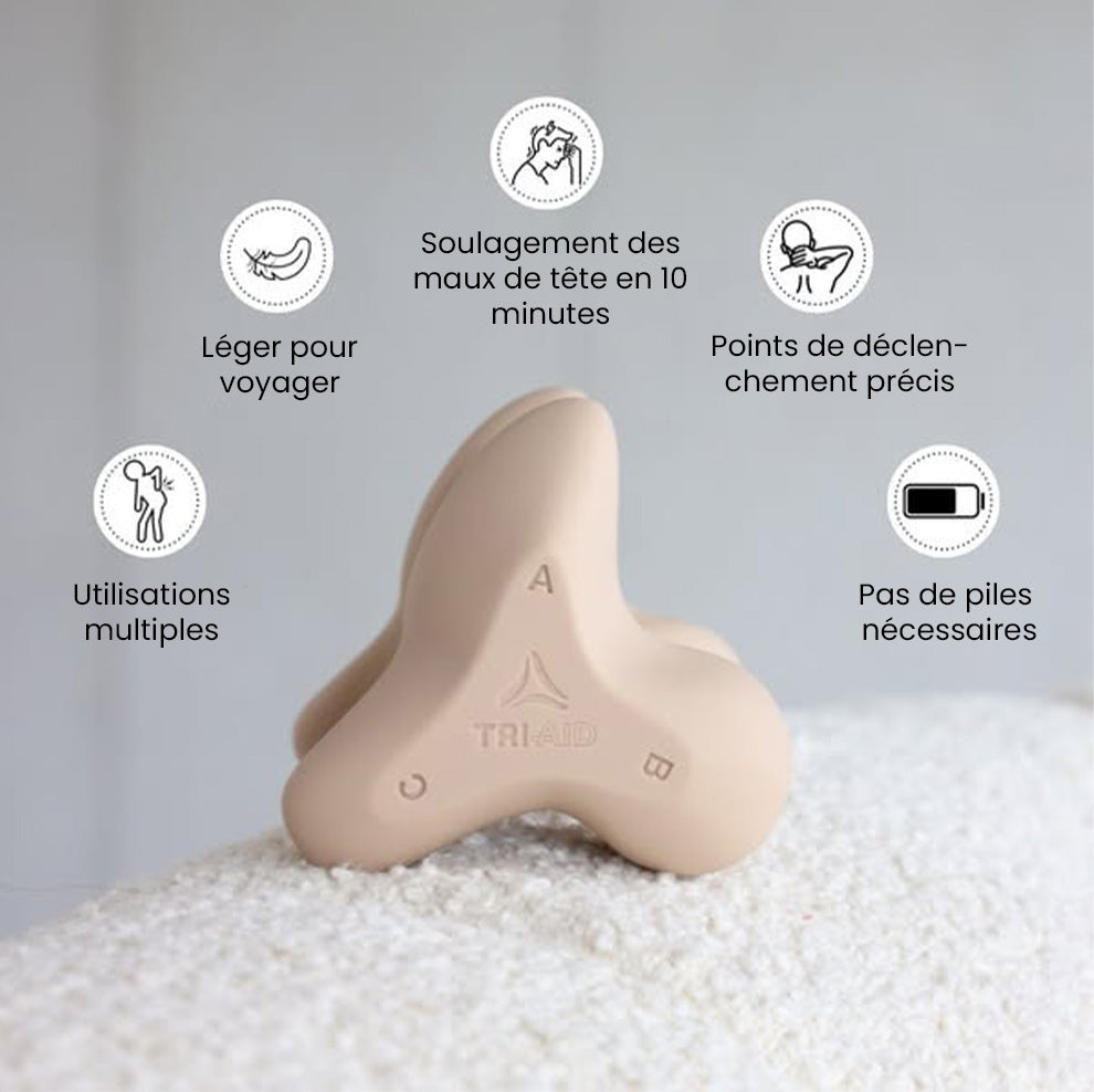 Tri-Aid™ – Soulage les douleurs musculaires naturellement !