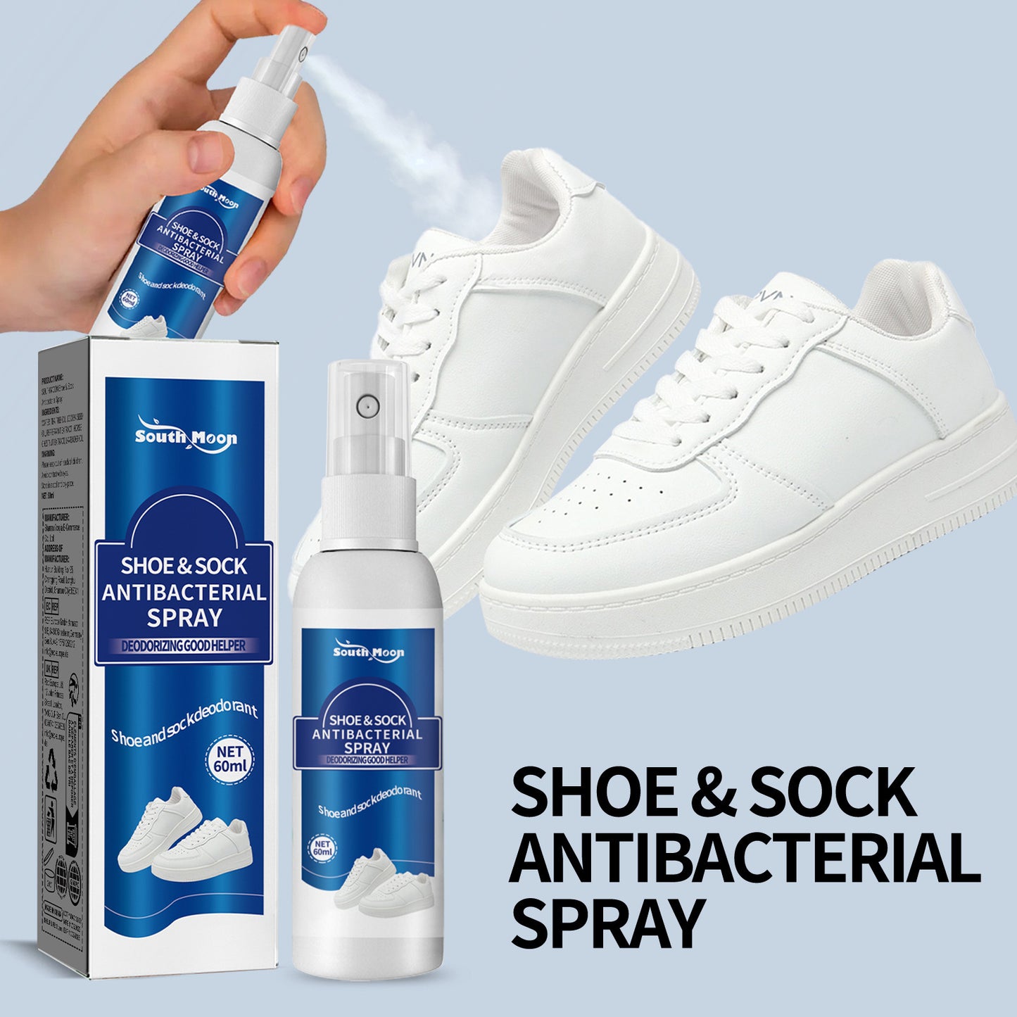 Spray déodorant pour les pieds