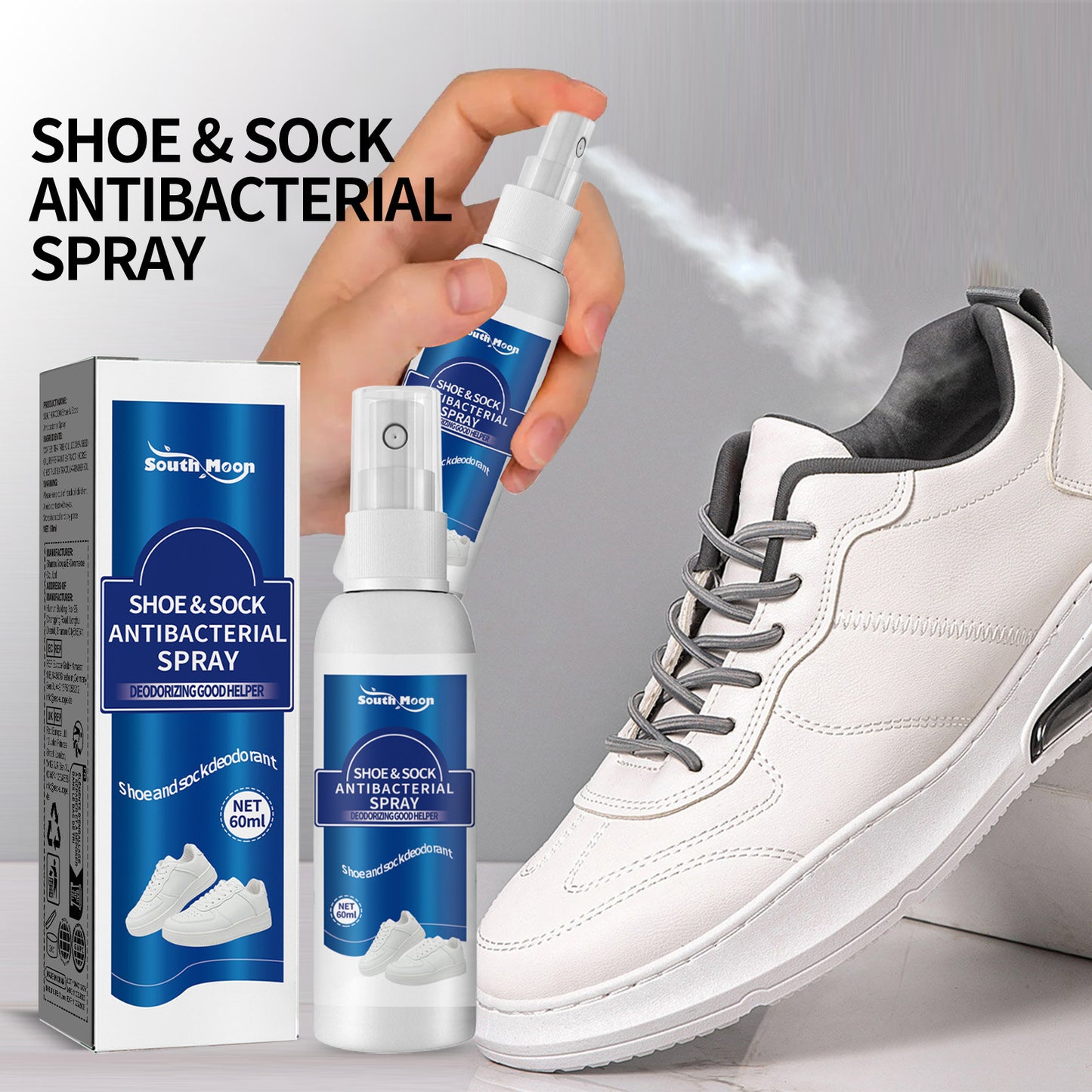 Spray déodorant pour les pieds