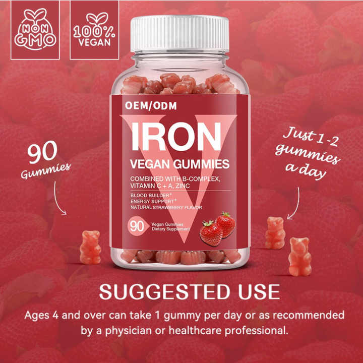 Gommes de Supplément au Fer