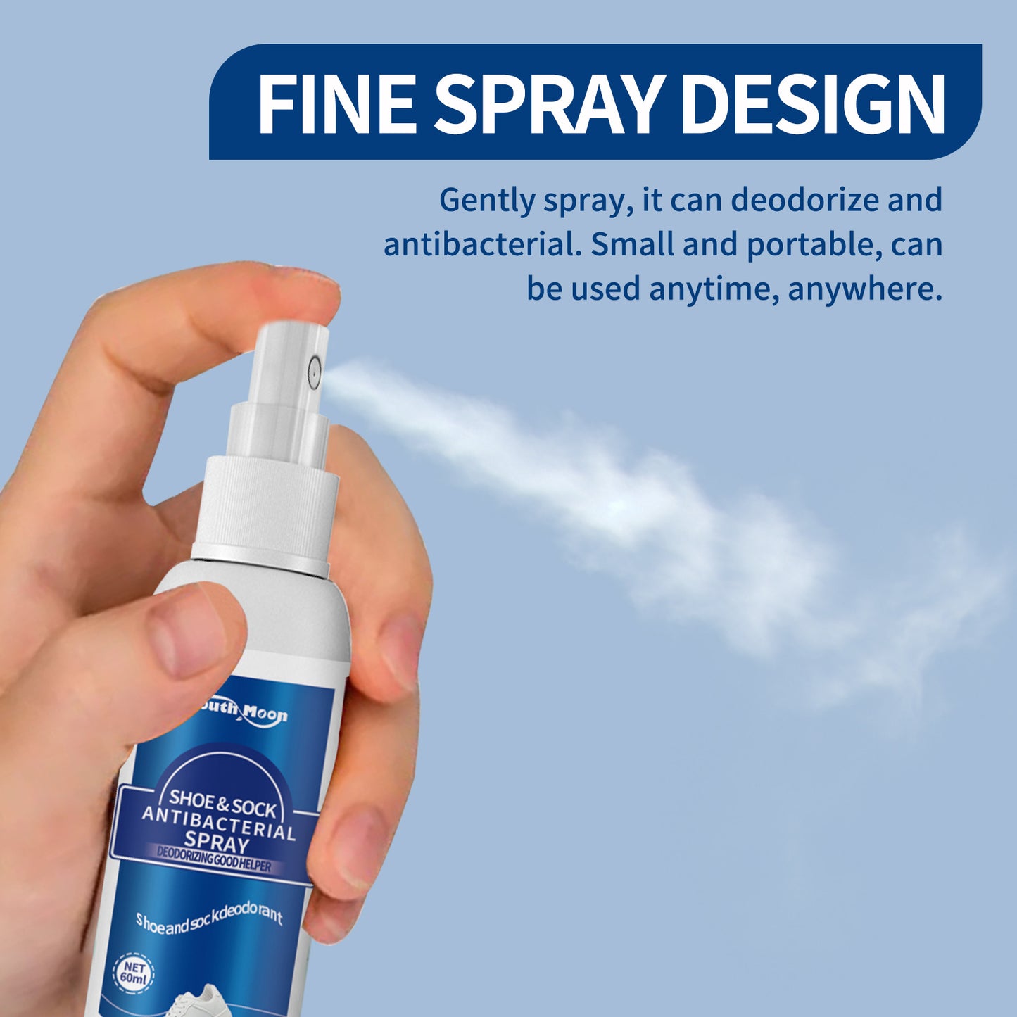 Spray déodorant pour les pieds
