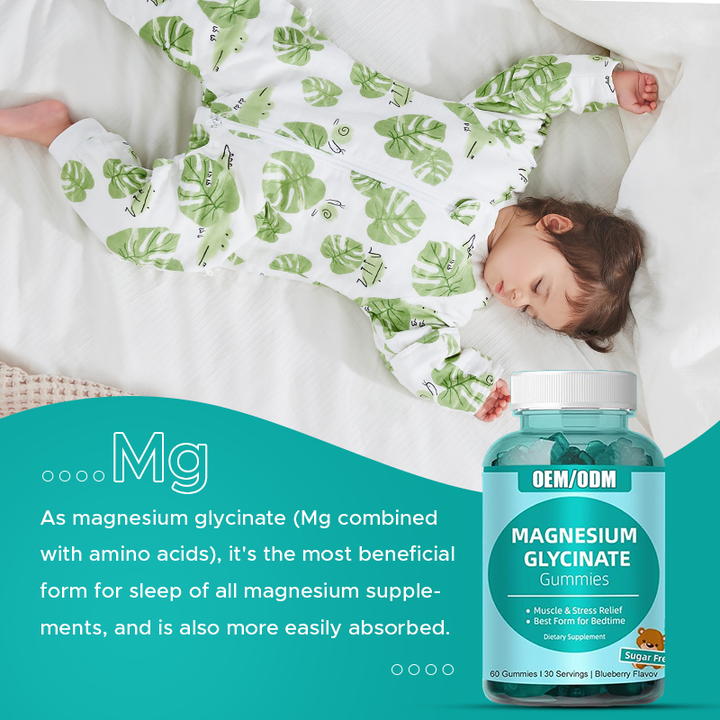 Gommes Anti-stress au Magnésium sans sucre