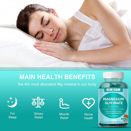 Gommes Anti-stress au Magnésium sans sucre