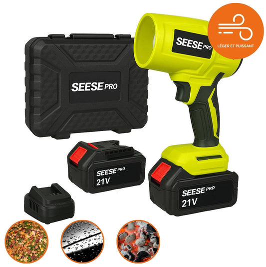 Seese Pro™ – Souffleur Sans Fil Puissant & Léger