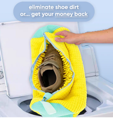Sac de lavage en coton Anti-Déformation