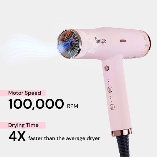 L'Ange Styliste Brosse Chauffante Professionnelle