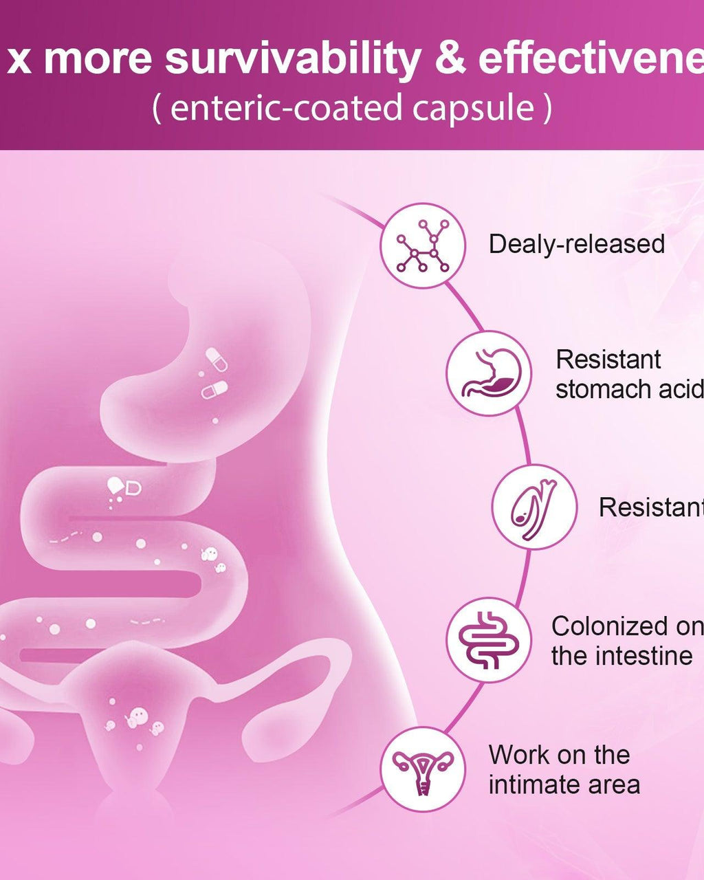 Probiotiques pour Femmes