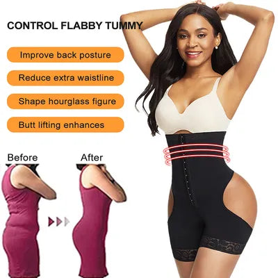 Shapewear Fessier Plus Entraîneur de Taille