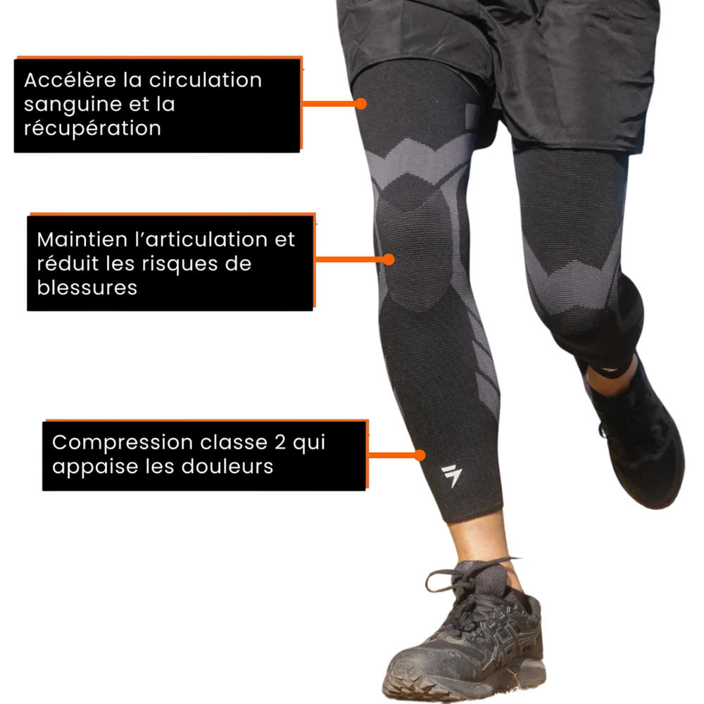 Maintien de Compression V2 pour Genoux et Jambes