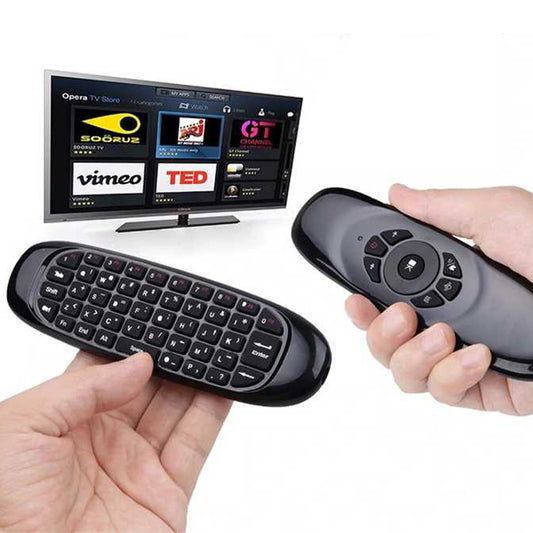 Télécommande avec Mini clavier sans fil