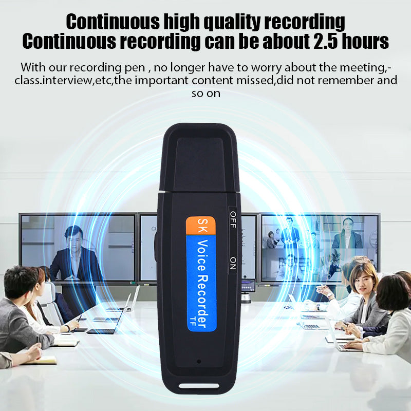Enregistreur Audio USB – Compact, Simple et Efficace