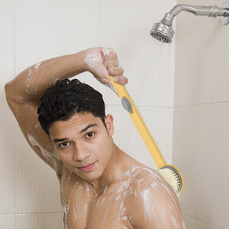 Brosse Douche Exfoliante avec Distributeur de Savon