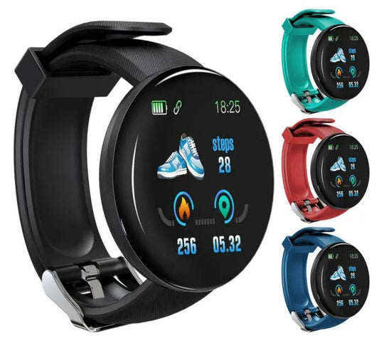 Bracelet Intelligent D18 – Nouvelle Version avec Écran Couleur et Fonctionnalités Avancées
