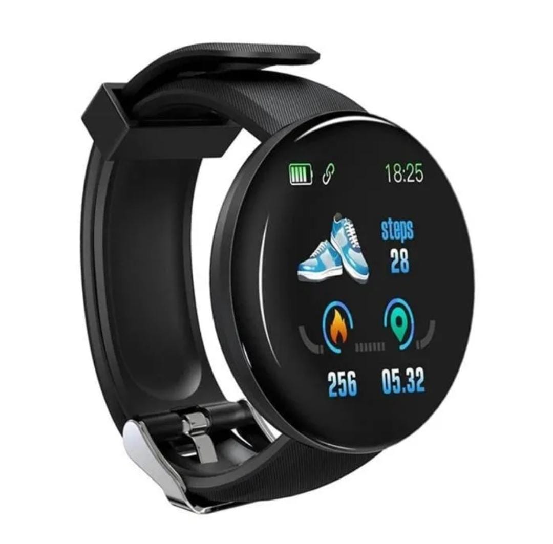 Bracelet Intelligent D18 – Nouvelle Version avec Écran Couleur et Fonctionnalités Avancées