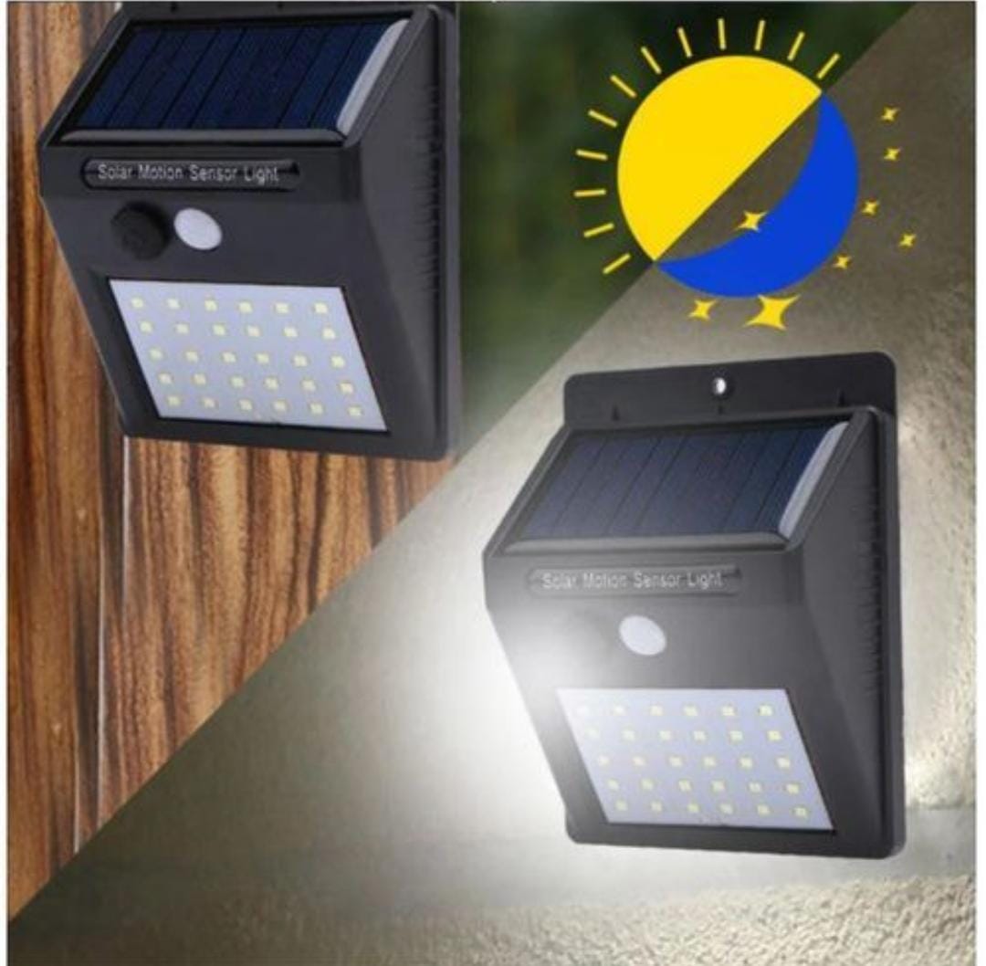 Lampe Solaire d'Extérieur avec Détecteur de Mouvement - 6W