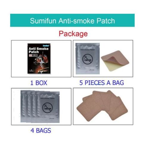 Sumifun Patch Naturelle pour Aider à Arrêter de Fumer
