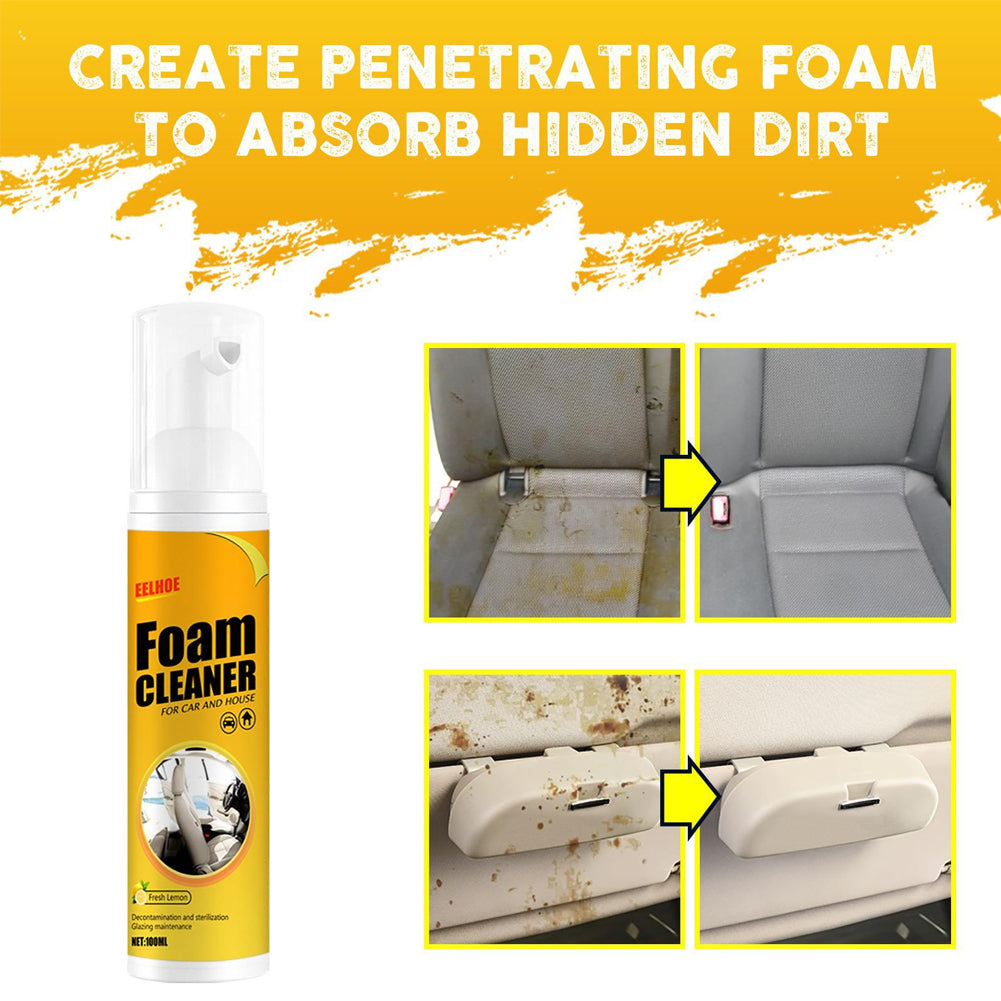 Nettoyant Intérieur de Voiture en Mousse