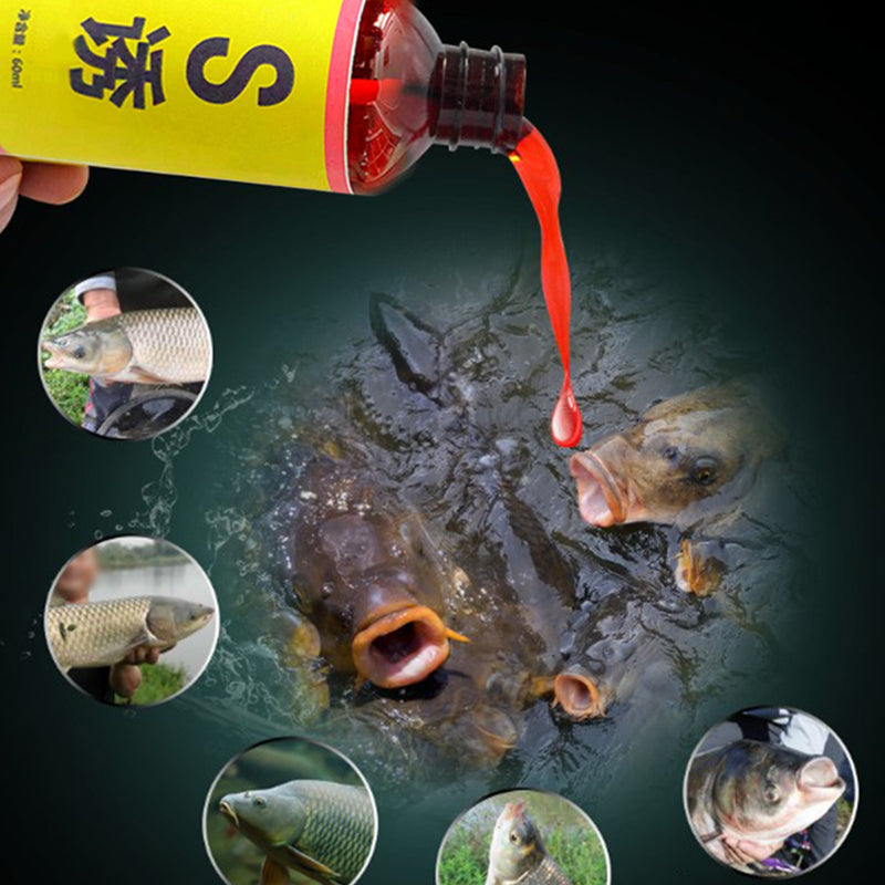 Le liquide attractif de pêche