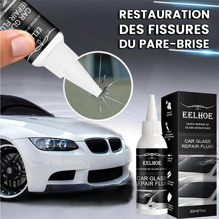 Liquide Anti-Rayures pour pare-brise Fissuré