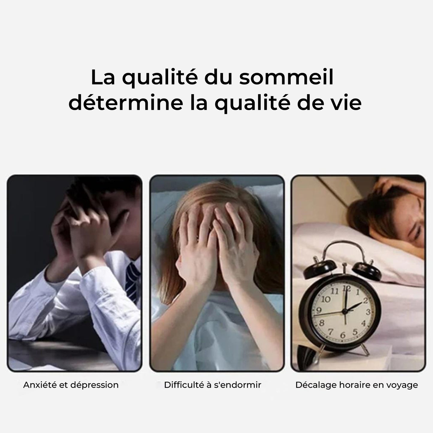 Dispositif d'Aide au Sommeil Portatif - Machine d'Hypnose Intelligente pour Insomnie et Anxiété