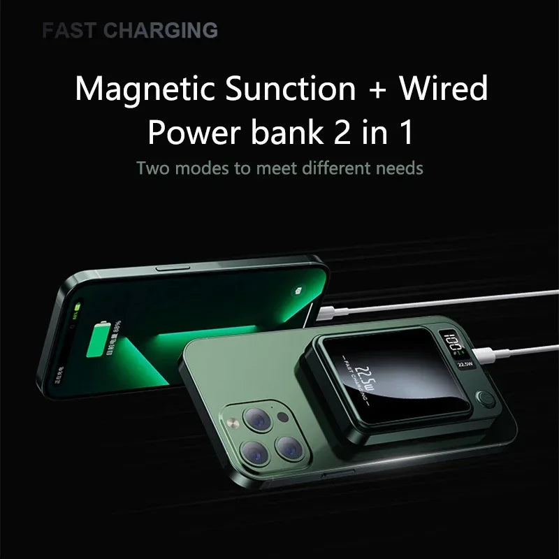 Magnetic Power Bank 10000 mAh.