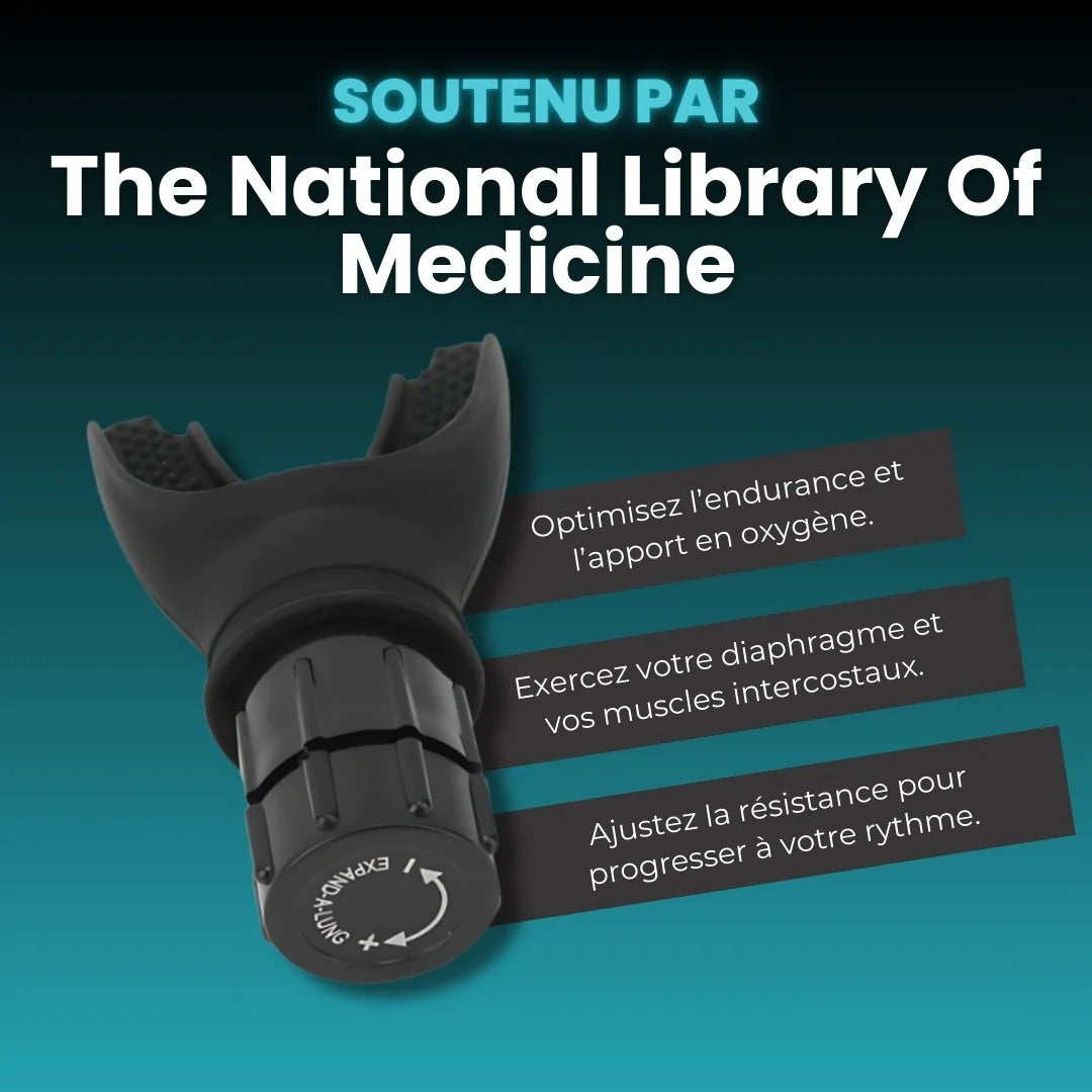 Entraîneur de Respiration Portable