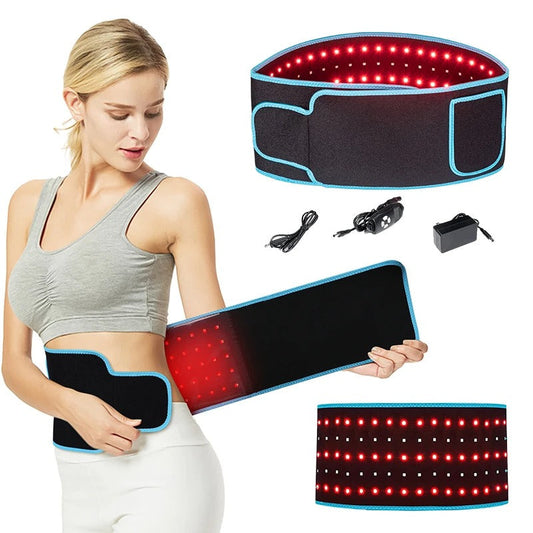 Ceinture Luminothérapie Rouge pour Soulagement de douleur