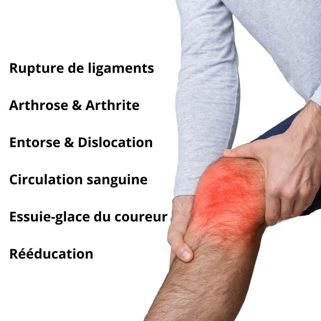 Maintien de Compression V2 pour Genoux et Jambes