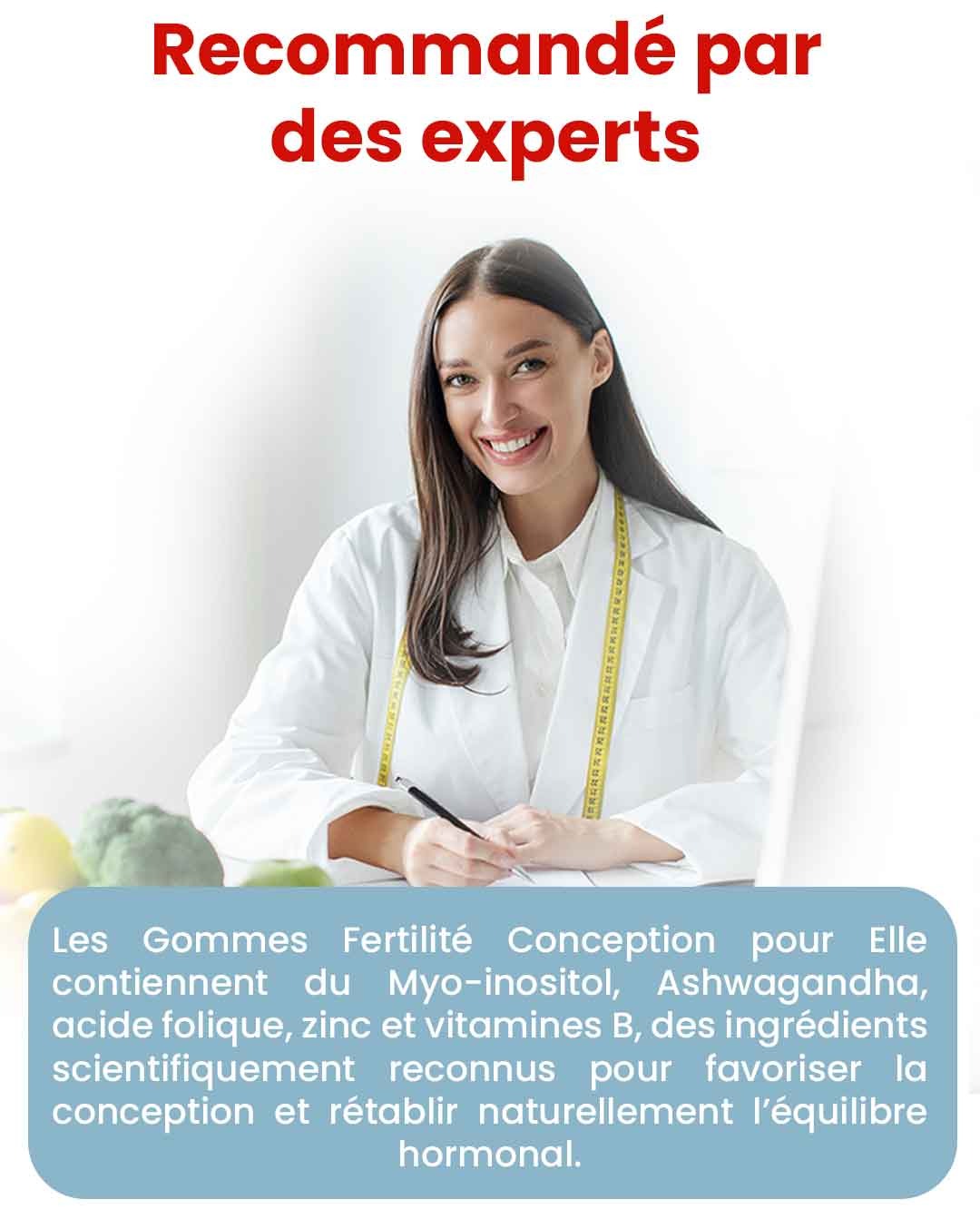 Conception pour Elle – Gélules de Fertilité