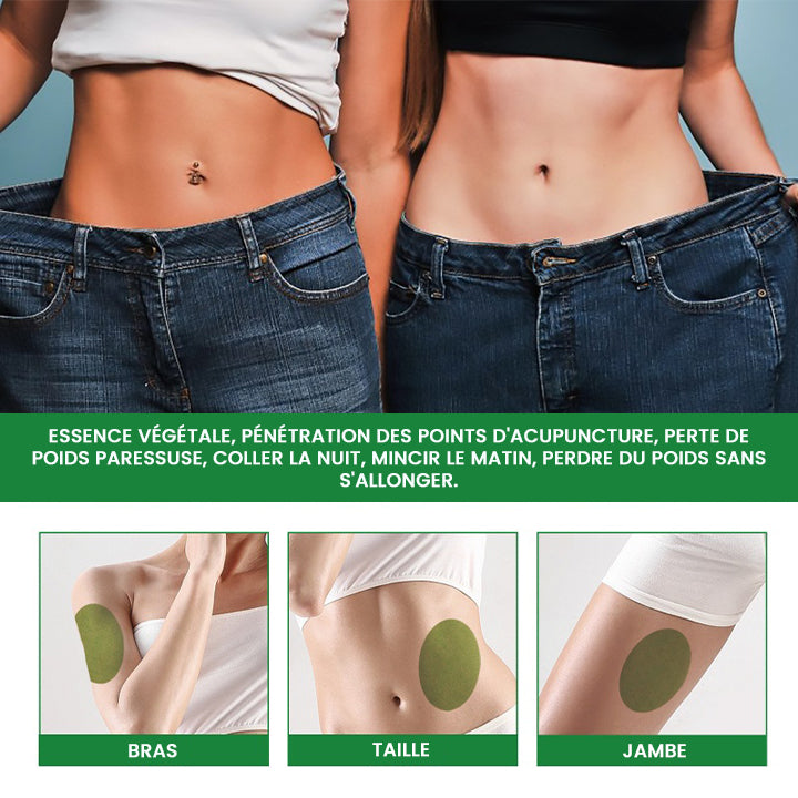 Patch Brûleur de Graisses Naturel (12 pièces)