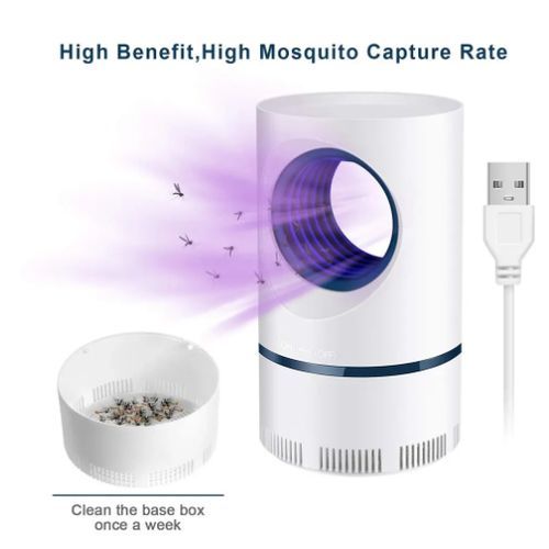 Lampe Anti-Moustiques LED avec Choc Électrique HBM