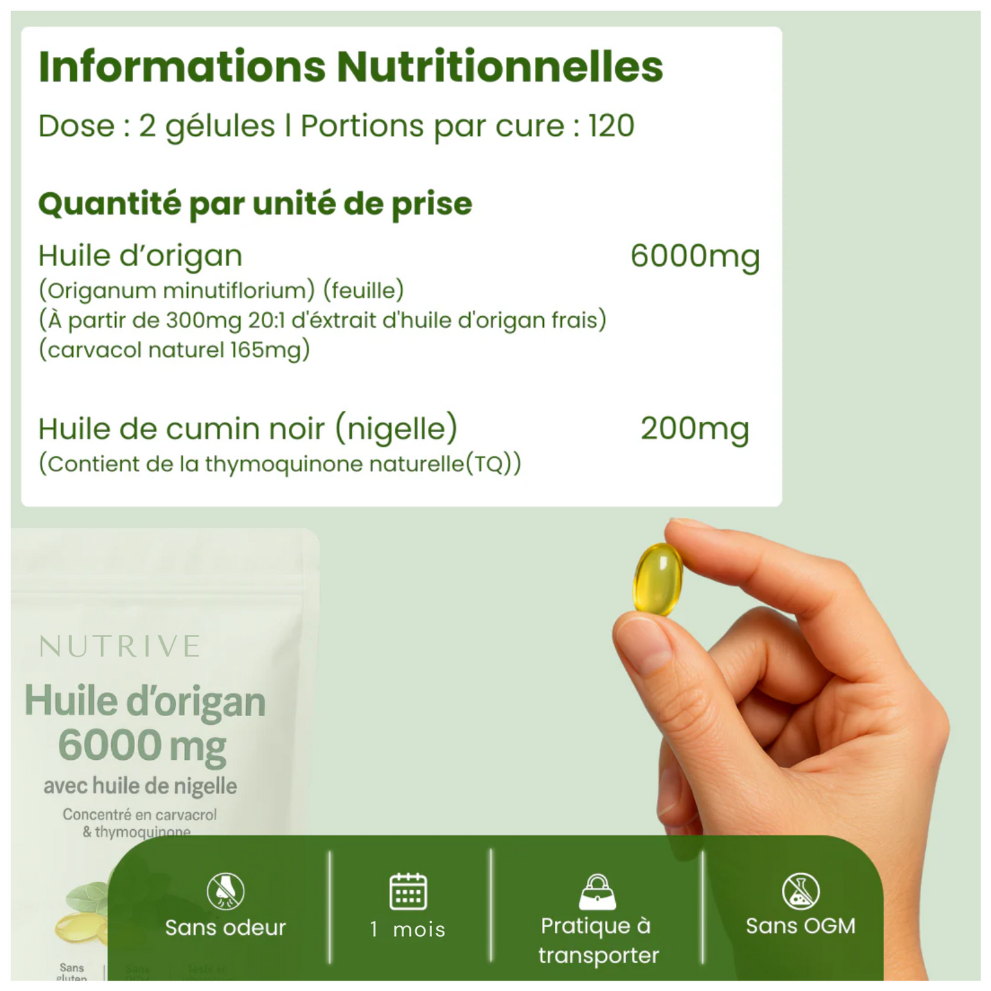 Oregamix – Complexe naturel pour l’équilibre et la vitalité