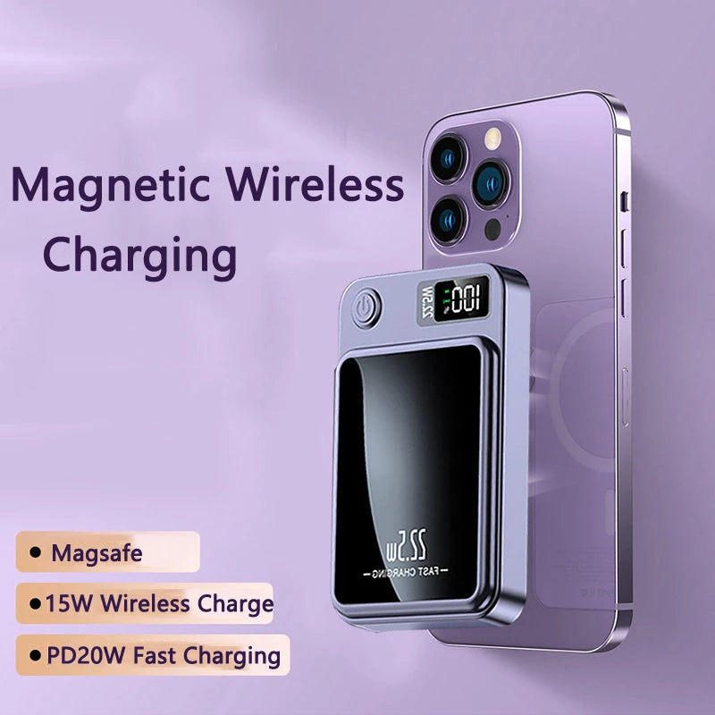 Magnetic Power Bank 10000 mAh.