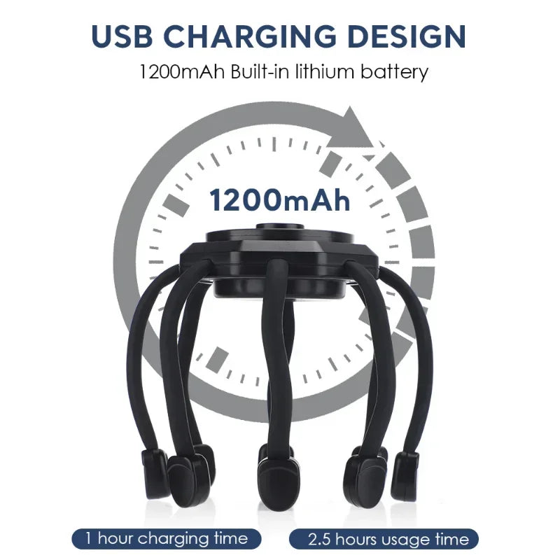 Masseur électrique du Cuir Chevelu