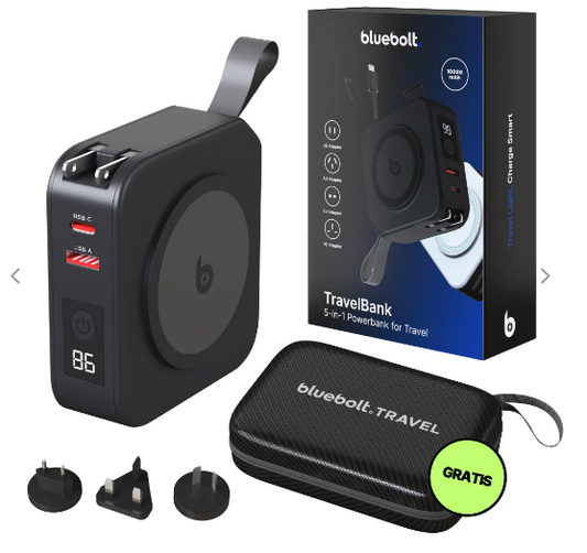 TravelBank  5 en 1 Mini Power Bank magnétiques universel