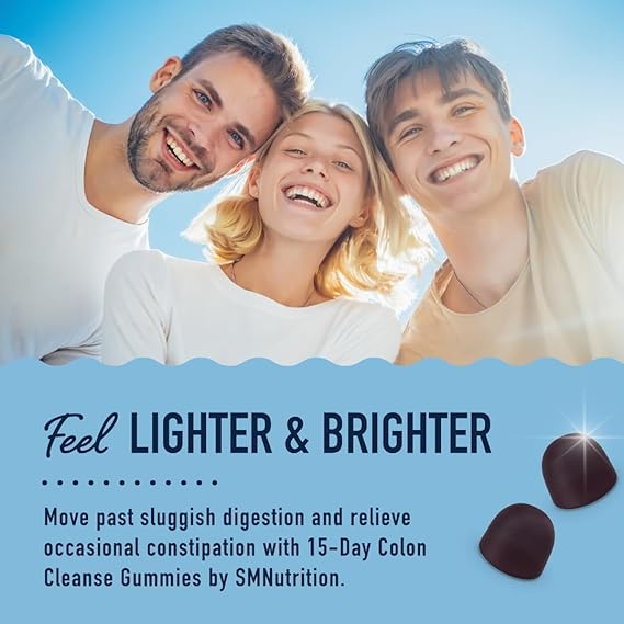 Gummies Détox Colon 15 Jours – Santé Intestinale et Régularité