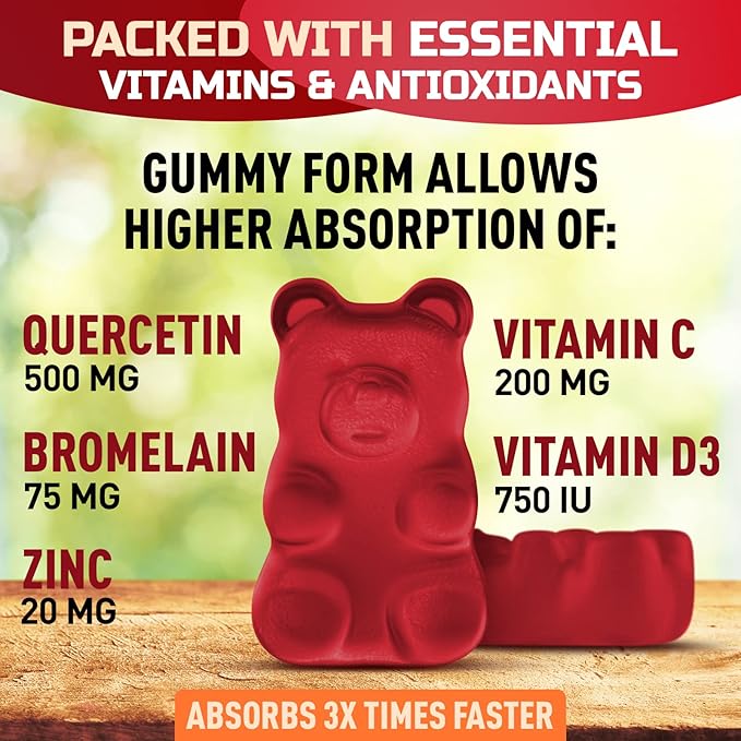 Gommes Quercétine Vitalité